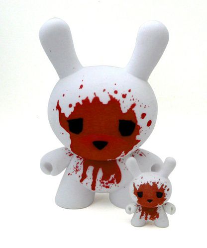 Blood & Fuzz Dunny by Luke Chueh x Kidrobot