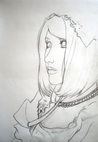 Red Nurse Sketch
