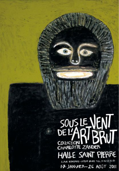 Art Brut exposition la halle saint pierre Paris