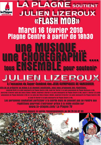 affiche flash mob