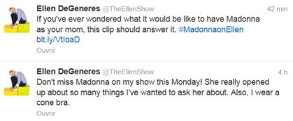 Madonna at 'The Ellen Show' on October 29, 2012: More Previews + Teaser Madonna at 'The Ellen Show' on October 29, 2012: More Previews + Teaser