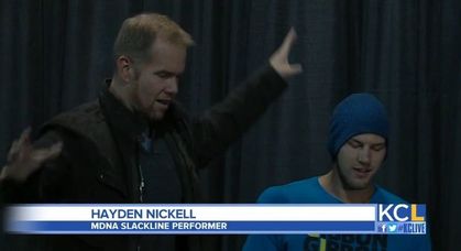 Madonna - MDNA Tour: Meet Madonna's Slackline dancers Madonna - MDNA Tour: Meet Madonna's Slackline dancers