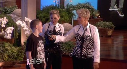 Video: Exclusive preview of Madonna at 'The Ellen Show' to air on October 29, 2012 Video: Exclusive preview of Madonna at 'The Ellen Show' to air on October 29, 2012
