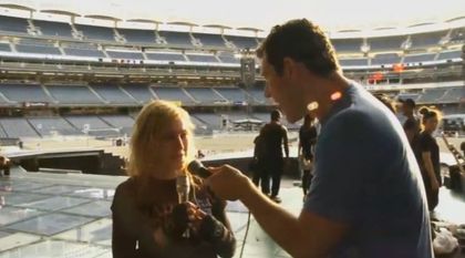 Video: Billy Eichner from 'The Conan Show' finally meets Madonna at NY Yankee Stadium Video: Billy Eichner from 'The Conan Show' finally meets Madonna at NY Yankee Stadium