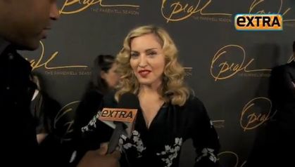 Madonna at Oprah Winfrey's Final Show: TV interviews