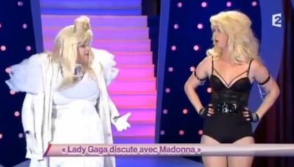 TV: Watch ''Lady Gaga discute avec Madonna'' by Julie Villers - FRANCE 2 TV: Watch ''Lady Gaga discute avec Madonna'' by Julie Villers - FRANCE 2