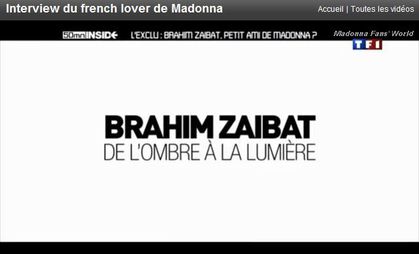 Video: First interview with Madonna's boyfriend Brahim Zaibat