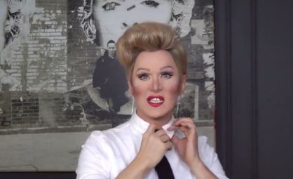 CharlieHidesTV: Watch ''Madonna Strips for Obama'' CharlieHidesTV: Watch ''Madonna Strips for Obama''