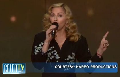 Video: Madonna at Oprah Winfrey's Final Show