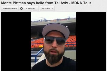 Madonna - MDNA Tour: Video from musician Monte Pittman (Guitar) Madonna - MDNA Tour: Video from musician Monte Pittman (Guitar)