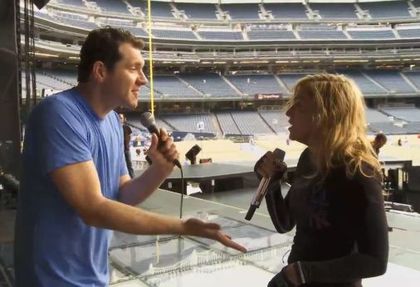 Video: Billy Eichner from 'The Conan Show' finally meets Madonna at NY Yankee Stadium Video: Billy Eichner from 'The Conan Show' finally meets Madonna at NY Yankee Stadium