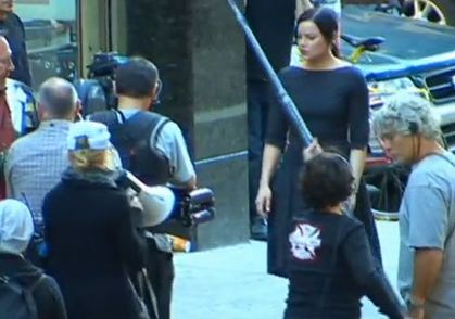 Video: Madonna Directing ''W.E.'' in NY - September 15, 2010