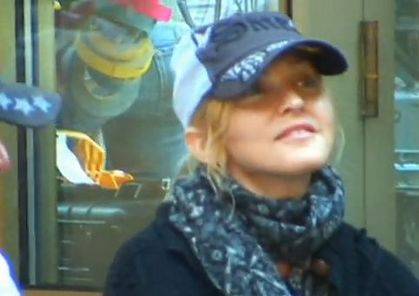 Video: Madonna Directing ''W.E.'' in NY - September 15, 2010
