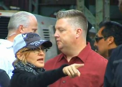 Video: Madonna Directing ''W.E.'' in NY - September 15, 2010