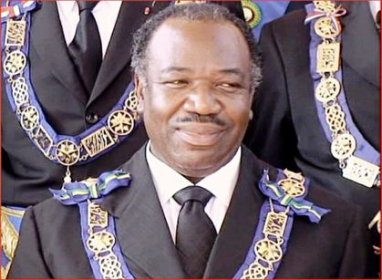 Ali Bongo le Mollah'Son nov 2010 maçonnerie www.legrigriinternational.com