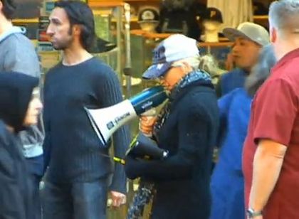Video: Madonna Directing ''W.E.'' in NY - September 15, 2010