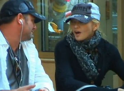 Video: Madonna Directing ''W.E.'' in NY - September 15, 2010
