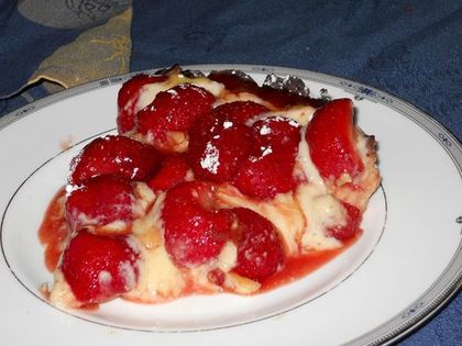 Tarte aux fraises ds assiette [500]
