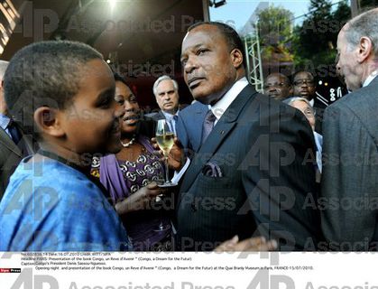 Sassou Chirac Toubon Congo un rêve d'espoir AP 1