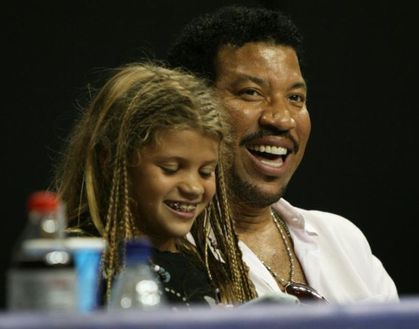 Lionel Richie et sa fille Lionel Richie et sa fille