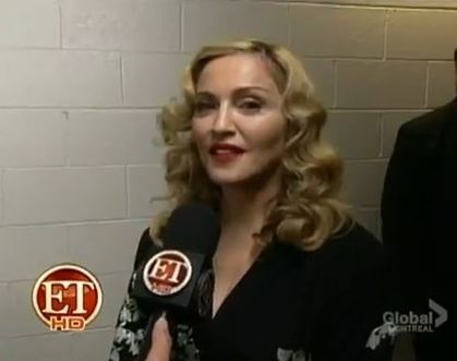 Madonna at Oprah Winfrey's Final Show: TV interviews