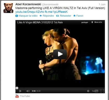Madonna - MDNA Tour: ''Like A Virgin Waltz'' Madonna - MDNA Tour: ''Like A Virgin Waltz''