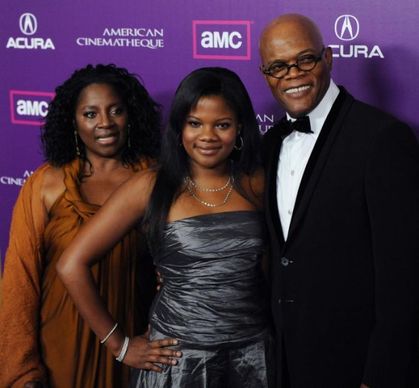 Samuel L. Jackson et sa fille Zoey Samuel L. Jackson et sa fille Zoey