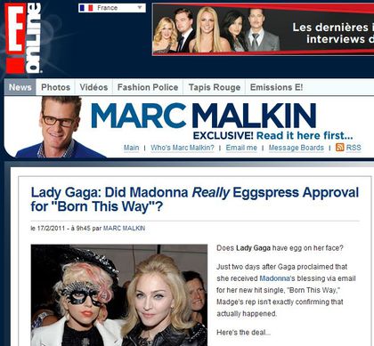 Did Madonna Really Eggspress Approval for Lady Gaga's 'Born This Way'