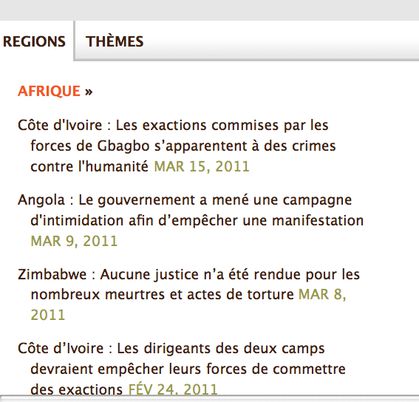 Human Rights Watch Soros & Ouattara 3 www.legrigriinternational.com
