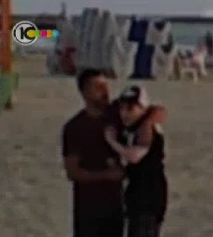 Madonna and Guy Oseary on the beach in Tel Aviv, Israel Madonna and Guy Oseary on the beach in Tel Aviv, Israel