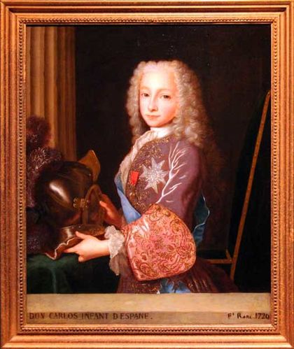 876f1 Charles III d'Espagne, 1726