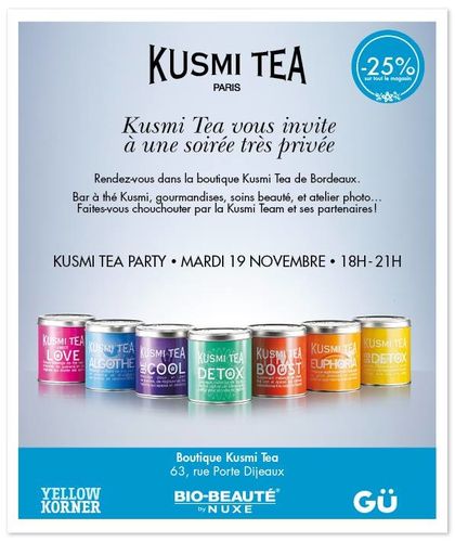 kusmi tea party