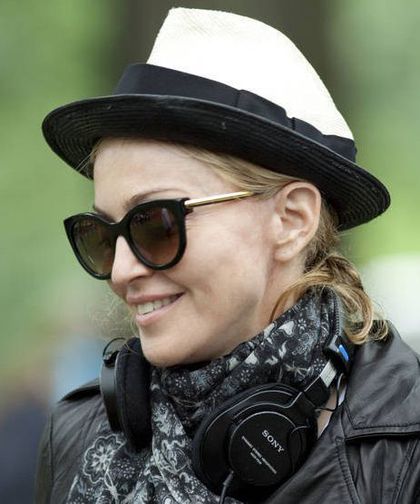 Madonna wearing French designer Thierry Lasry sunglasses Madonna