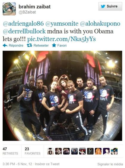 Madonna - MDNA Tour: MDNA for OBMA - Election Night 2012 - Madonna supports Barack Obama Madonna - MDNA Tour: MDNA for OBMA - Election Night 2012 - Madonna supports Barack Obama