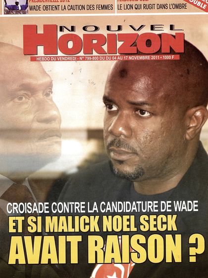 Malick Noël Seck Nouvel Horizon 4 11 2011 www.legrigriinternational.com