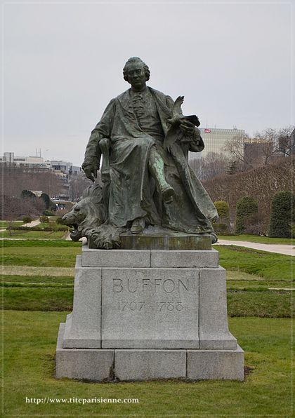 Statue de Buffon Jardin des Plantes 2