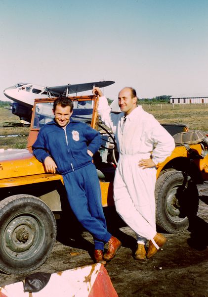 Pierre Lard et Michel Prik - CN Biscarosse 1956 2
