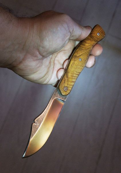 12 couteau au soleil couchant