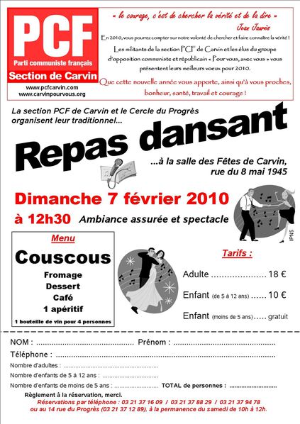 tract repas pcf