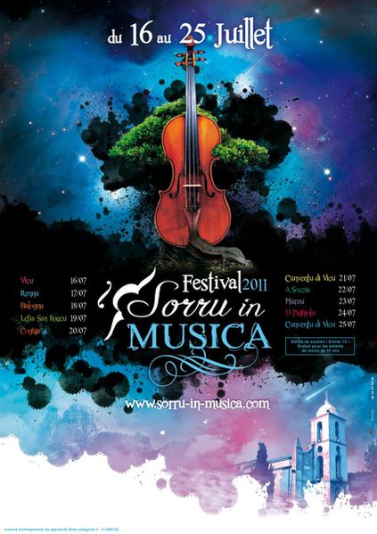 Affiche Sorru in Musica 2011