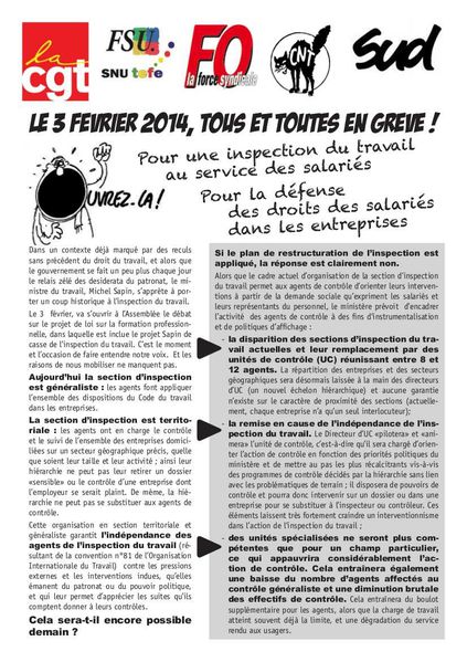 Inspection travail