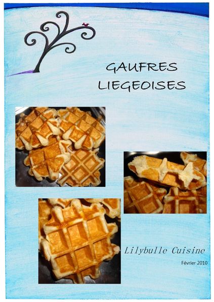 gaufres liegeoises