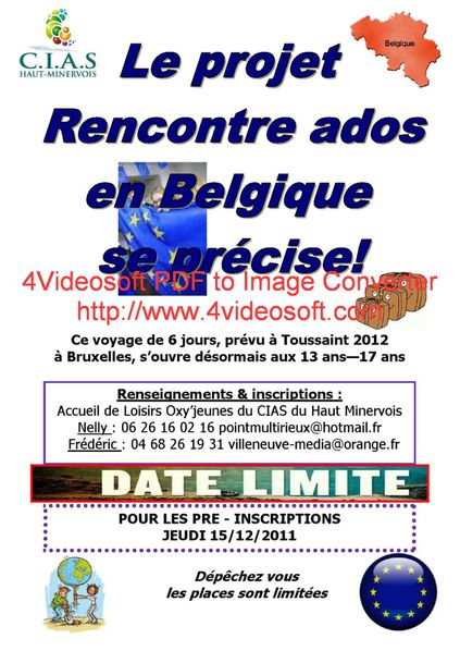 rencontre pour ado 13 ans belgique