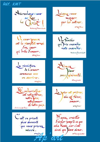 Cartinettes Mother Teresa (2) bis