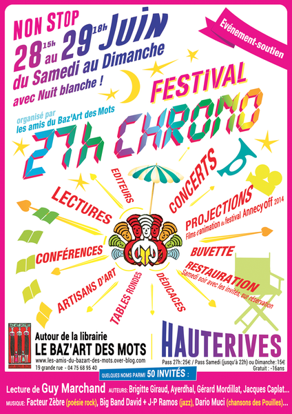 affiche 27h chrono