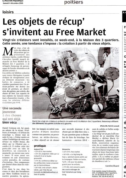 Article de presse Poitiers