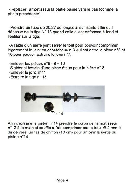 amortisseur dtmx 4