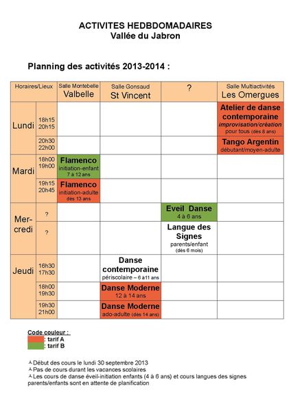 planning 2013-14