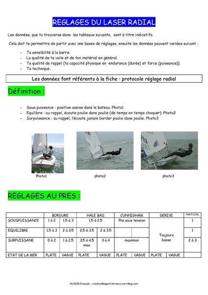 REGLAGES DU LASER RADIAL1-copie-1