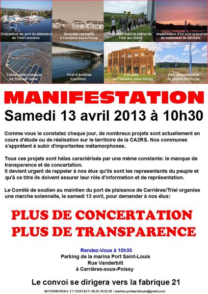 Manifestation 13 avril 2013